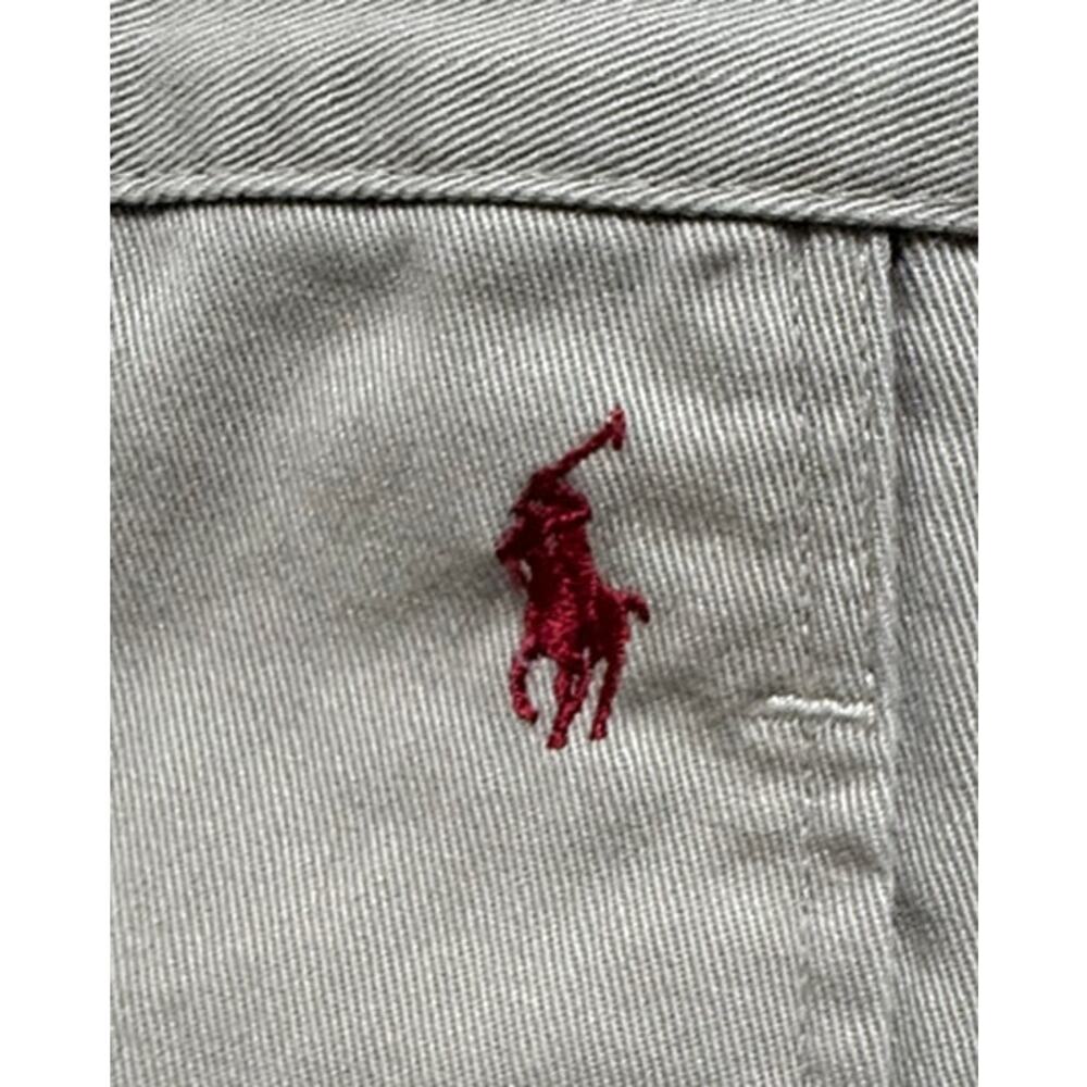 Vintage Ralph Lauren Khaki Wide-Leg Capri Pants - Women's Size 12 - EUC - Picture 3 of 6